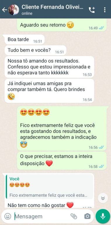 Depoimento cliente Fernanda Oliveira – S.O.S Crescimento